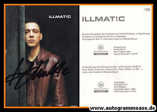 Autogramm rap illmatic - rap,