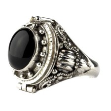 Gothic silber giftring mit - gothic,