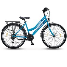 Citybike 28 ZOLL mit 21GANG SHIMANO 28" FAHRRAD Licht nach StVZO TÜRKIS 2023
