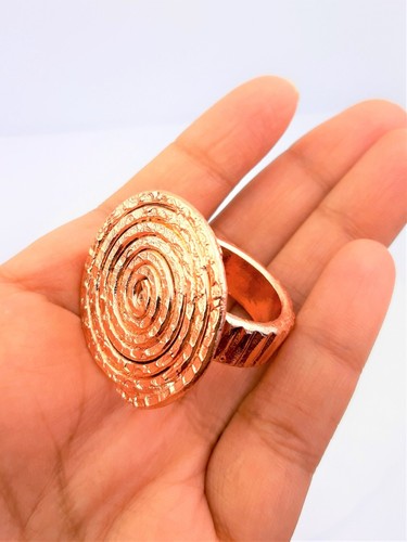 Massiver reiner kupferring - massiver,