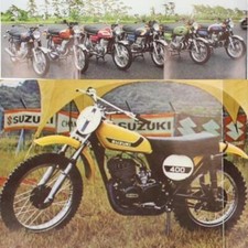 SUZUKI MOTORCYCLES 1973 ENDURO