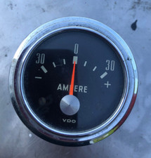 VDO Amperemeter 52 Mm. Auto Oldtimer Fiat BMW NSU Volkswagen usw.