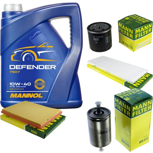 Inspektionspaket mannol - inspektionspaket, 5l