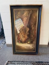 Altes Gemälde mit Rahmen