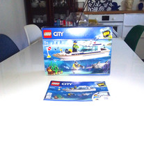 Tauchjacht Lego 60221 Meeresabenteuer mit OVP und Baualeitung
