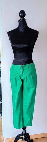 Grüne sommer chinohose - grüne, 7/8