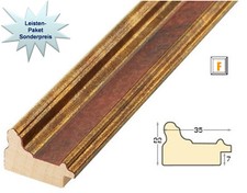 Bilderrahmenleiste La Spezia - Paket mit 3,5m Leistenabschnitte zum Sonderpreis