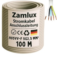 5x2.5mm Kabel 100m, Stromkabel, Elektrokabel, Feuchtraumkabel, power cable