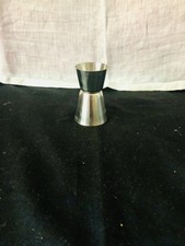 Messbecher Edelstahl 2cl/4cl  Barmaß Cocktail Vintage 90er Jahre