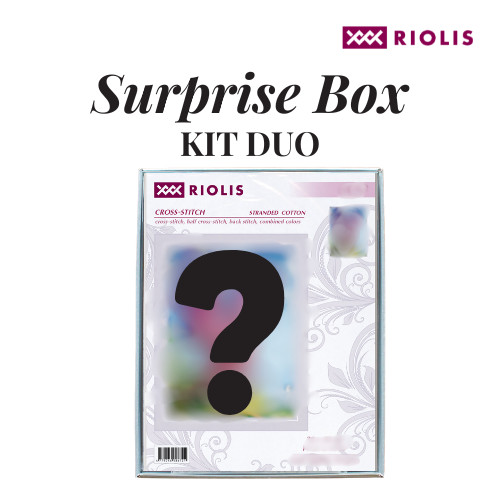 Riolis duo kreuzstich set - duo, kreuzstich-set