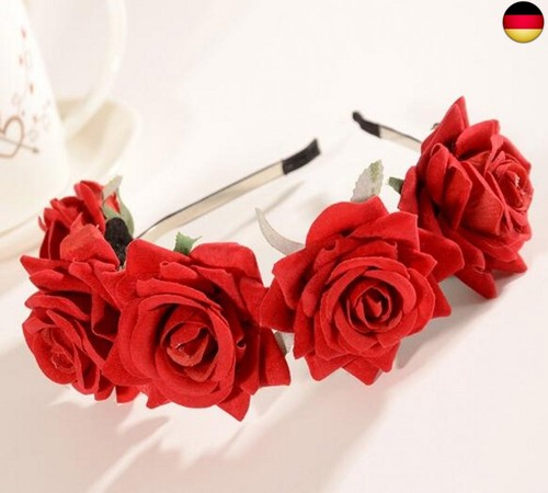 Rot haarreif rose kopfband - haarreif,
