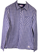 Mustang Herrenhemd Hemd blau