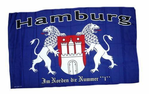 Flagge fahne hamburg 1 - flagge,