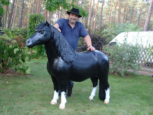 Pony lebensgroß pferd - pony, 3d😉