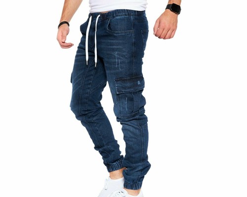 Styleko herren cargo jeans - cargo,