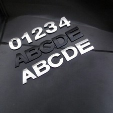 3D Chrombuchstaben Buchstabe