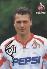 TONI POLSTER - Autogramm orig