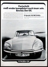 Citroen DS, originale Werbung