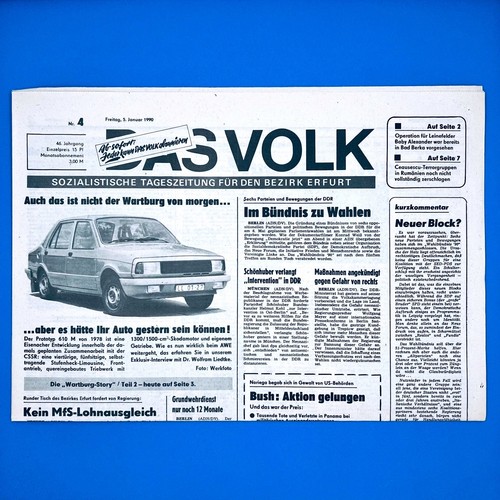 Ddr das volk januar 1990 - ddr,