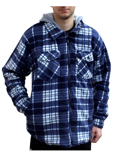 Karierte holzfällerjacke mit - karierte,
