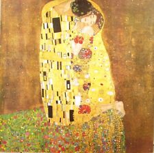 Klimt il Bacio  , Kunstdruck 90 x 90 cm