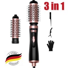 3in1 Warmluftbürste Föhnbürste Fönbürste Lockenstab Hairstyler Lockenwickler NEU