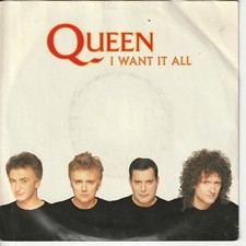 Queen – I want it all – Hang on in there - Parlophone 006-20 3360 7 - © 1989 –7“