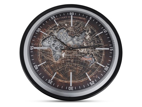 Große moderne wanduhr welt - moderne,