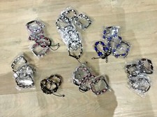 25 x Shamballa Charms Armband - NEU - Strass - Perlen Wickelarmband Geschenk 