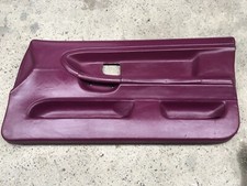 BMW E36 M3 Coupé Individual Lila Leder Türverkleidung mit Nähte VR RAR SELTEN