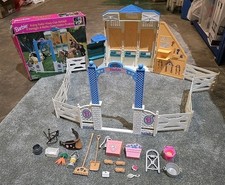 Vintage 1998 barbie reitstall - barbie,