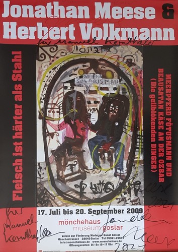 Jonathan meese unikat - jonathan,