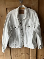 Levis 70503 02  weiße Jeansjacke Größe L    leichte Gebrauchsspuren