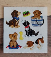 ***SANDYLION seltener Originalabschnitt Hunde Prismatisch 90er Jahre***