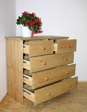 Massivholz Anrichte Kiefer gelaugt geölt Schubladen Kommode holz Wäsche-schrank