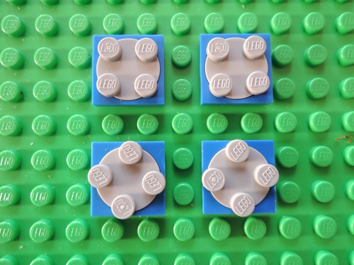 Lego platte drehteller - x,