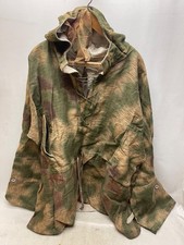 SCHLUPFHEMD WEHRMACHT ORIGINAL DRILLICH SUMPFTARN STOFF FACE VEIL SNIPER TARN 44