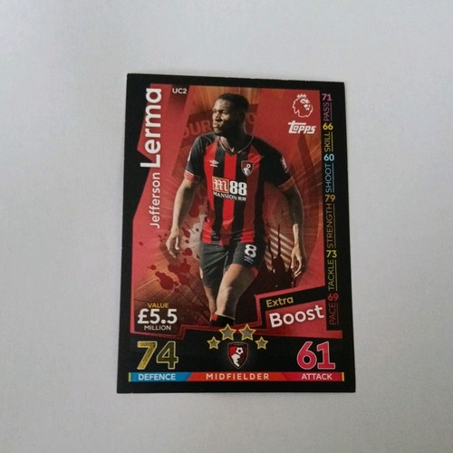 Topps match attax 2018 - topps, 2018/2019