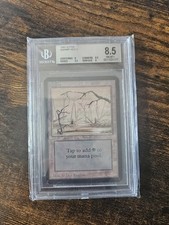 BGS 8.5 Swamp V2 Alpha 1993 Magic the Gathering Near Mint No PSA