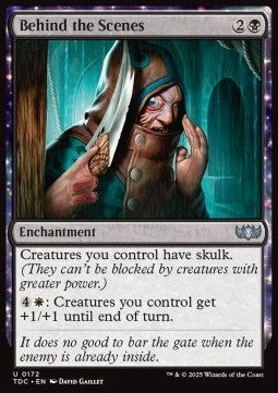 Magic mtg behind the - the, scenes