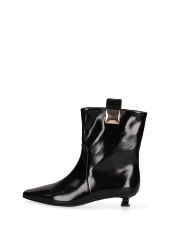 Damen stiefelette echtleder - stiefelette,