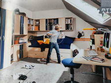 Jugendzimmermöbel all around Marius blau von Welle Möbel