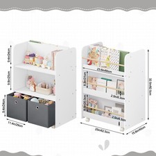 WOLTU Kinderregal beweglich