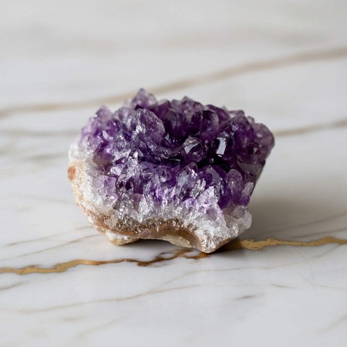 Amethyst cluster 5cm - amethyst,
