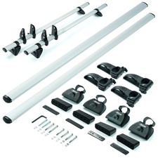 Roof rack with load limiters - rack,