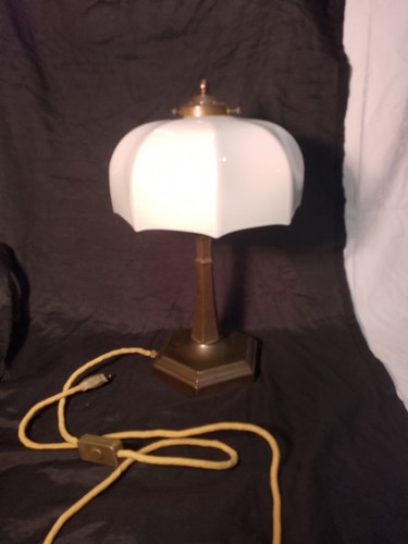 Art deco tischlampe - art,
