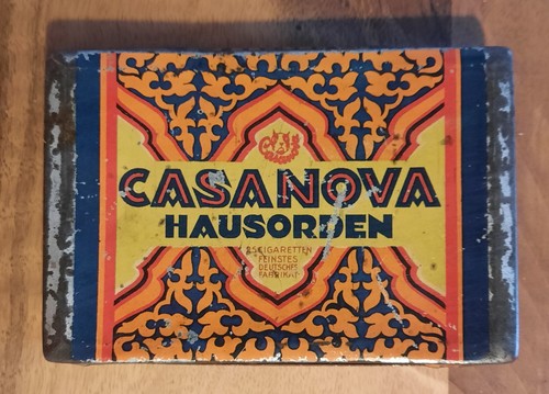Alte zigarettendose casanova - zigarettendose, "casanova