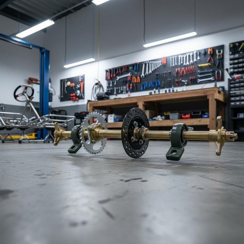 Kart hinterachse - go-kart,
