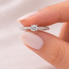 Damenring 925 Sterling Silber
