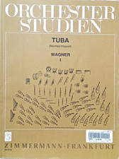 Orchester Studien - Tuba-Wagner I - Manfred Hoppert-Zimmermann Verlag - Nr. 8028